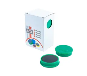 ARTA Magnete Durchmesser 30mm grün (10 Stück pro Packung)
