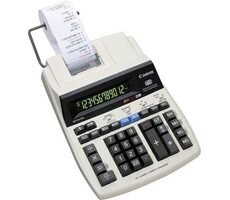 Canon MP-120MG-ES II weiß / Taschenrechner / 12-stellig / mit Druckoption und professionellen Funktionen