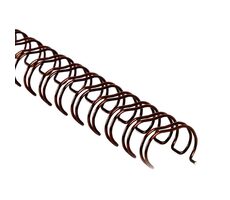 COPIERLAND Drahtrücken 2:1 - 19mm - bronze - 60Stk