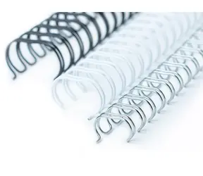 COPIERLAND Drahtrücken 2:1 - 32 mm - silber - 40 Stück