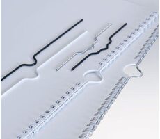Renz Haken 350 mm weiß für Kalenderbindung