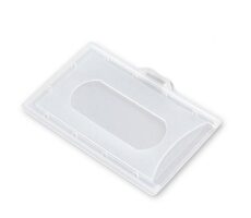 CLASSIC Etui 56 x 89 mm für Eintrittskarten aus gehärtetem Kunststoff 100 Stk.
