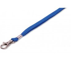 CLASSIC ROSE Schlüsselband mit Karabiner - blau - 100 Stk.