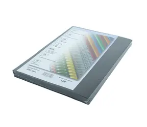 OEM Smoke Frontplatten für Ringordner - Transparent - 200 mic - A4 - 100 Stück