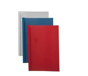 OEM Thermoplatten PRESTIGE 6mm - Rückseite farbiges Kunstleder - 225 g - rot - 100 Stück