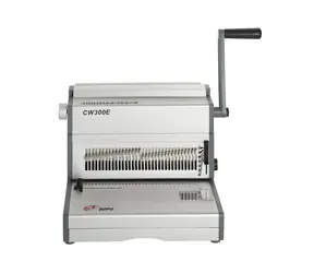 SUPU Elektrisches Drahtbindegerät 3:1 Super CW300E / Stanzt bis zu 30 Blatt  80 g/m2 