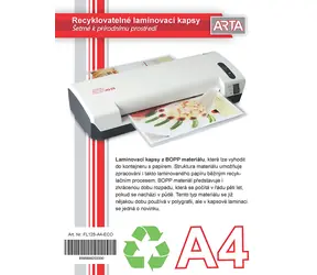 ARTA Ökologisches Laminat A4 125 Mikrometer