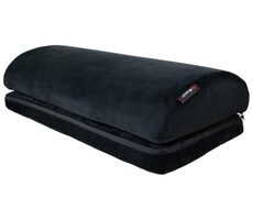 Arozzi Fußstütze Soft Fabric Velvet Black / ergonomische Fußstütze / Samt schwarz
