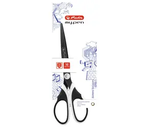 Herlitz Schere / schwarz-weiß