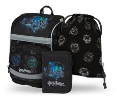 BAAGL SET 3 - Zippy PLUS Hogwarts Schulset: Aktentasche / Federmäppchen / Tasche 