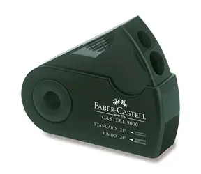 Faber-Castell Spitzer mit Magazin / grün