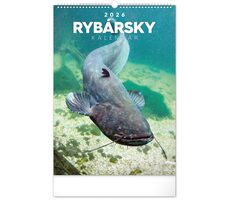NOTIQUE Wandkalender Rybársky 2026 / 33 x 46 cm
