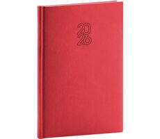 NOTIQUE Wochenkalender Aprint 2026, rot, 15 x 21 cm
