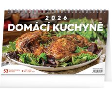 NOTIQUE Tischkalender Home Kitchen 2026, 23,1 x 14,5 cm