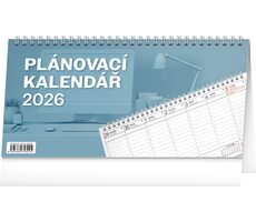 NOTIQUE Tischkalender Planer 2026, 25 x 12,5 cm