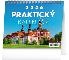 NOTIQUE Tischkalender, praktischer Kalender mit Zitaten 2026, 16,5 x 13 cm