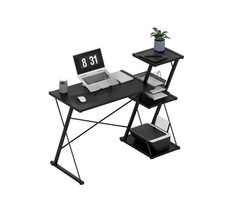 Mark Adler Leader 3.5 schwarz / Werkbank mit Ablagen / Montage rechts und links