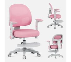 Mark Adler Junior 5.0 pink / Kinderbürostuhl / für Kinder von 80 cm bis 150 cm