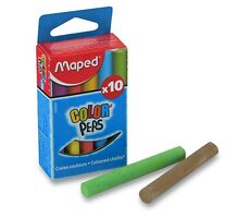 Maped Farbige Kreiden 10 Stück.