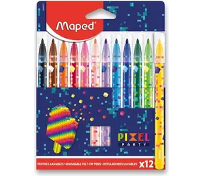 Maped Pixel Party Marker, 12 Stück