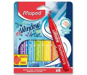 Maped Fenstermarkierungen, 6 Stück