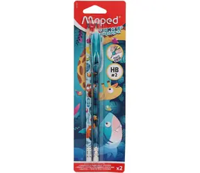 Maped Graphitstift Jungle Fever - 2er-Set / Härtegrad HB