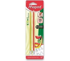 Maped Kidy Learn Grip Graphitstift - 2er-Set / Härtegrad HB