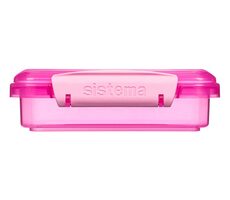 Sistema Lunch Sandwich Toast Snack Box 450 ml Pink