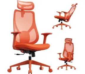 SENSE7 MOYO orange / Ergonomischer Bürostuhl / Belastbarkeit 150 kg