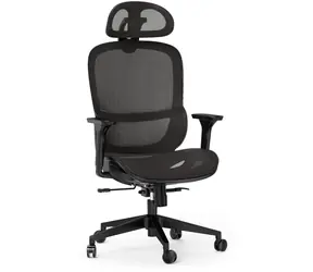 SENSE7 Neyo schwarz / Ergonomischer Bürostuhl / Belastbarkeit 140 kg