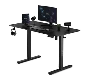 SENSE7 Nojo Schreibtisch schwarz / elektrisch höhenverstellbar / 120 x 60 cm / Tragkraft 70 kg