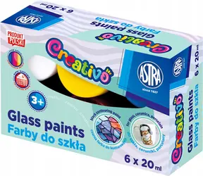 ASTRA CREATIVO Glasfarben 6x20ml