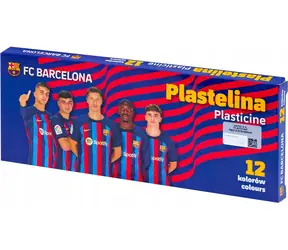 ASTRA Plastilin 12 Farben FC Barcelona