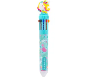 ASTRA Kugelschreiber mit 10 Minen, pastellblau
