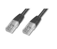 PremiumCord UTP CAT6 3M / Patchkabel / RJ45-RJ45 / schwarz