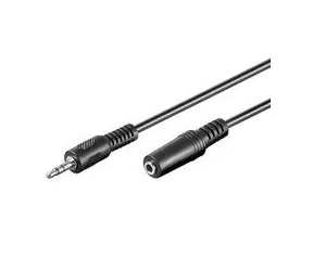 PremiumCord Kabelbuchse 3,5 mm M/F 5 m
