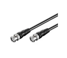 PremiumCord BNC-Kabel für Audio/Video 75 Ohm 1 m M/M