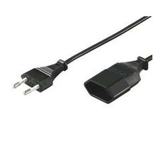 PremiumCord Netzkabelverlängerung zweipolig 230V 5m