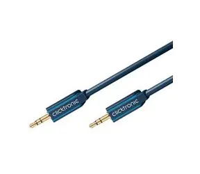 ClickTronic HQ OFC-Kabel Klinke 3,5 mm - Klinke 3,5 mm Stereo, M/M, 1,5 m
