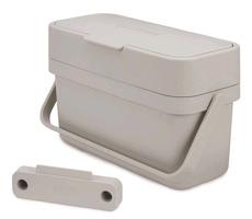 Joseph joseph Compo 4 Mülleimer für kompostierbare Abfälle grau / 4L 