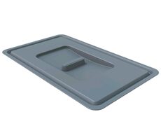 Elletipi Big XL Deckel für große Kunststoffkörbe / 21,5 x 37 cm