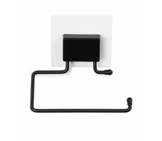 Compactor Bestlock Black Magic Selbstklebender Toilettenpapierhalter schwarz / ohne Bohren