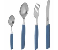 VICTORINOX Swiss Modern Besteckset 24-teilig blau / Edelstahl