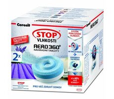 Ceresit STOP MOISTURE AERO 360° Ersatztabletten 2 in 1 Lavendelgarten (2x450g)