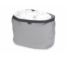 Brabantia Wäschekorbbeutel 60 L grau / Baumwolle / 3,8 x 55 x 82 cm