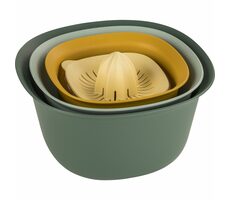 Brabantia Schüsselset mit Sieb und Entsafter