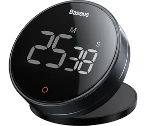 Baseus FMDS000013 Heyo Pro einstellbarer Timer schwarz / LED-Display / 3x AAA (nicht im Lieferumfang enthalten)