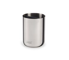 Joseph joseph EasyStore kleiner Zahnbürstenständer silber