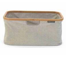 Brabantia Wäschekorb 40 L faltbar grau / 54 x 36 x 26,5 cm
