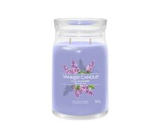 Yankee Candle Signature Lilac Blossoms großes Glas 567g / Brenndauer bis: 90h